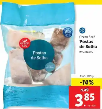 Lidl Posta de bacalhau ocean sea promoção