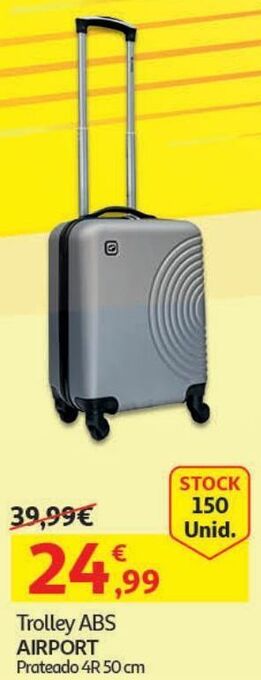 Auchan Trolley abs airport promoção
