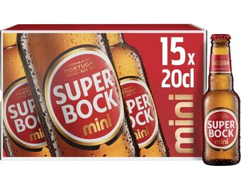 Auchan Cerveja super bock promoção