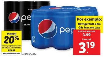 Lidl Pepsi promoção