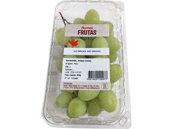 Auchan Uva branca sem grainha auchan 500 g promoção