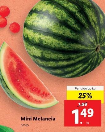 Lidl Melancia promoção