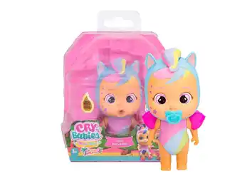 Auchan Mini boneca cry babies magic tears beach babies promoção