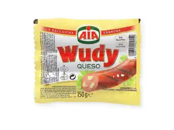 Auchan Salsichas c/queijo wudy promoção