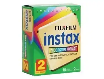 Worten Cargas fujifilm instax wide 2x10 promoção