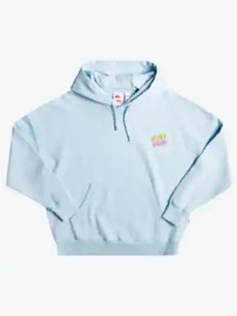 Quiksilver x stranger things lenora ‑ sweatshirt com capuz para mulher