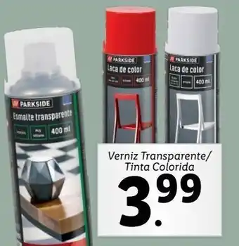 Lidl Vernizes parkside promoção