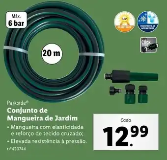 Lidl Mangueira de jardim promoção
