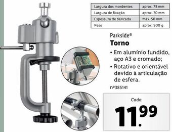 Lidl Ferramentas parkside promoção