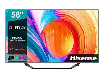 Auchan Tv qled hisense 58'' smart 4k 58a7gq ecrã 58 promoção