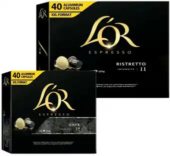 Auchan Cápsulas de café l'or promoção