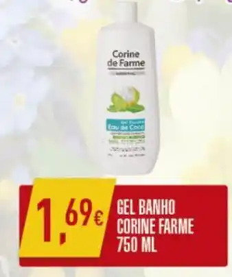 Gel de banho corine de farme
