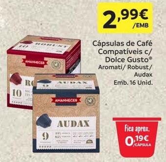 Amanhecer Cápsulas de café amanhecer promoção