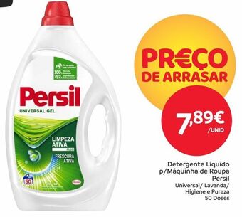 Amanhecer Detergente líquido persil promoção