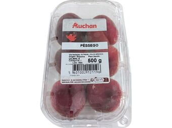 Auchan Pêssego vermelho auchan promoção