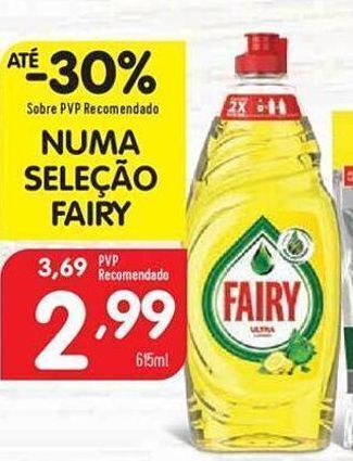 Minipreço Detergente lavalouça fairy promoção