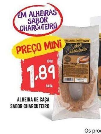 Minipreço Alheira promoção