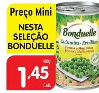 Minipreço Ervilhas verdes bonduelle promoção