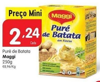 Purê de batatas maggi