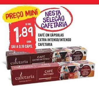 Minipreço Cápsulas de café promoção
