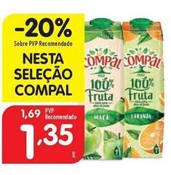 Minipreço Bebidas compal promoção