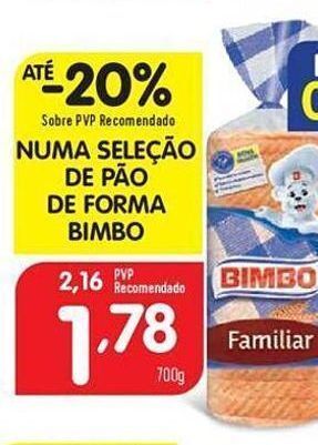 Minipreço Pão de forma bimbo promoção