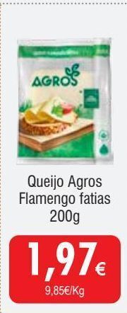 Froiz Queijo fatiado agros promoção