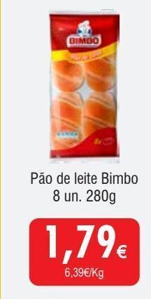 Pão de leite bimbo