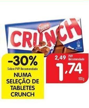 Minipreço Chocolates crunch promoção