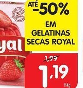 Minipreço Gelatina royal promoção