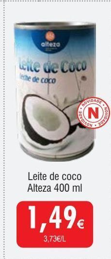 Leite de coco alteza