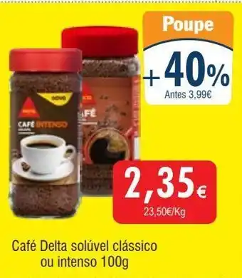 Café solúvel delta