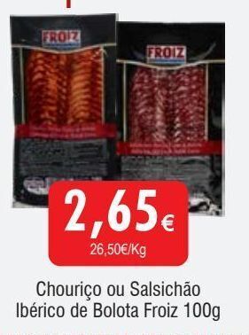Froiz Chouriço froiz promoção
