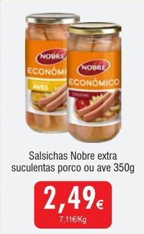 Froiz Salsicha nobre promoção