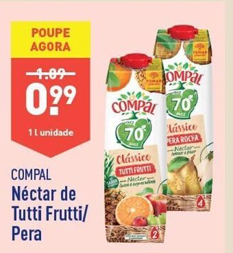 ALDI Néctar compal promoção