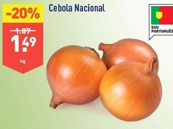 ALDI Cebola promoção