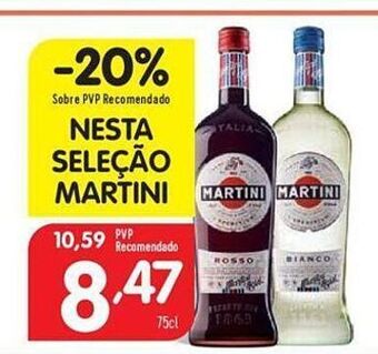 Minipreço Vermute martini promoção
