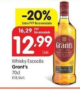 Whisky escocês grant's