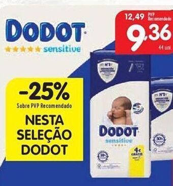 Minipreço Fraldas dodot promoção