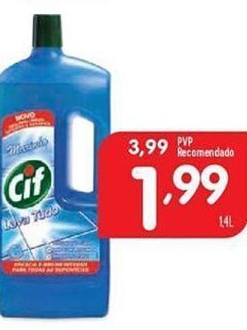Minipreço Limpadores cif promoção