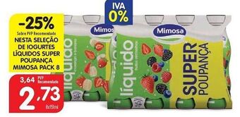 Minipreço Iogurte mimosa promoção