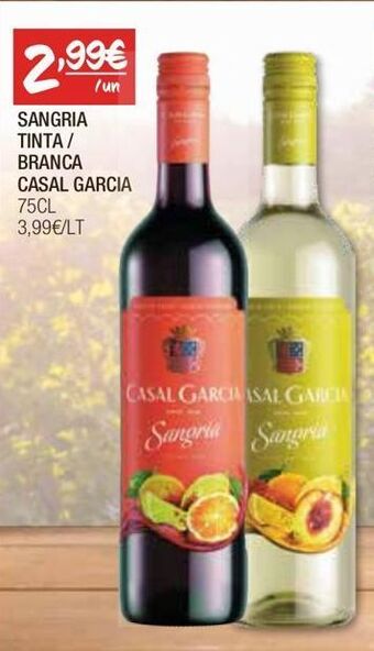 Sangria casal garcia