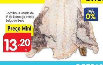 Minipreço Bacalhau promoção