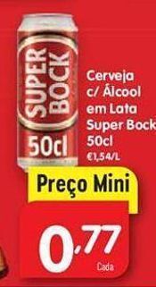 Minipreço Cerveja super bock promoção