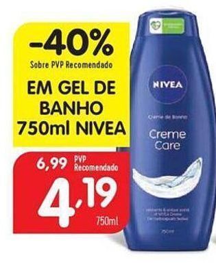 Minipreço Gel de banho nivea promoção