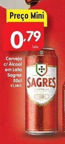 Minipreço Cerveja sagres promoção