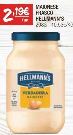 Maionese hellmann's