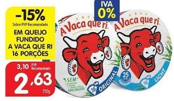 Minipreço Queijos a vaca que ri promoção