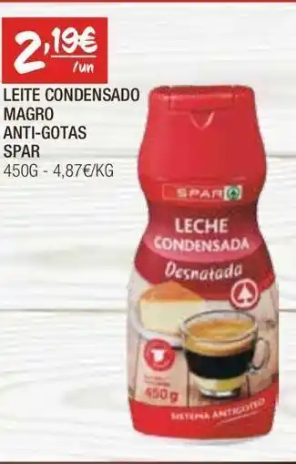 Spar Leite condensado spar promoção