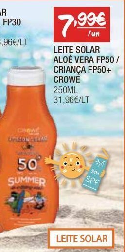 Spar Protetor solar promoção